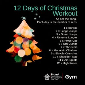 12 Days of Christmas Workout Challenege