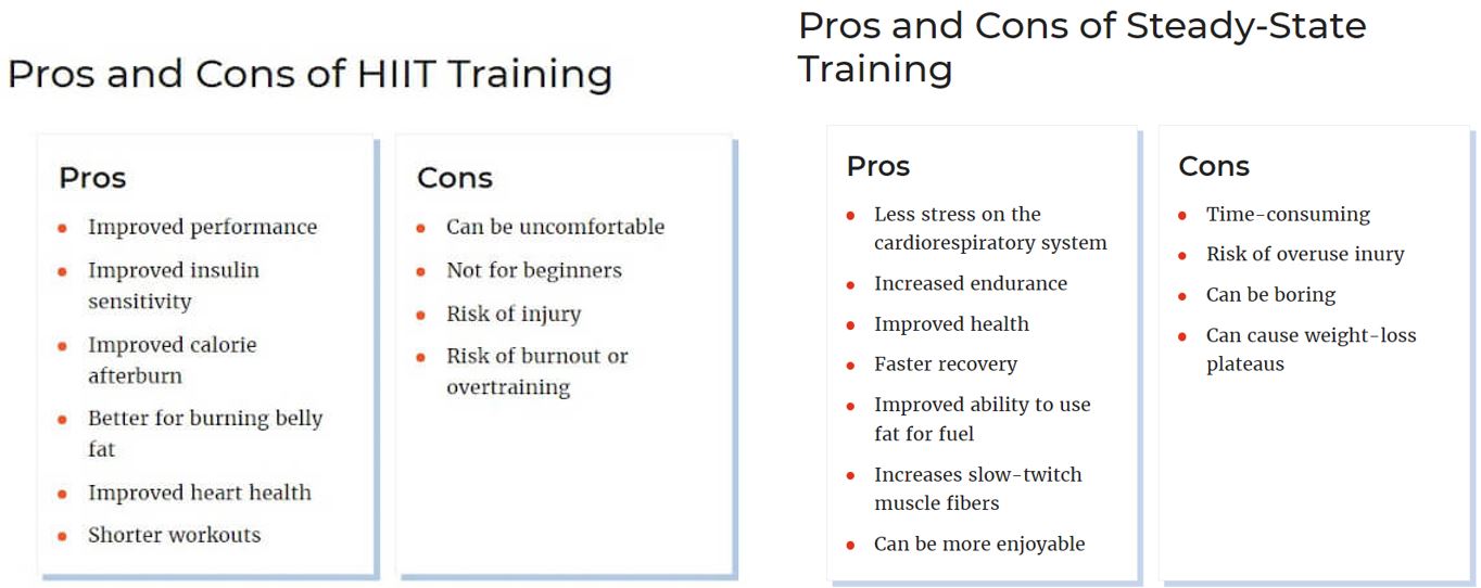 Verywell Fit product comparison pros and cons of training