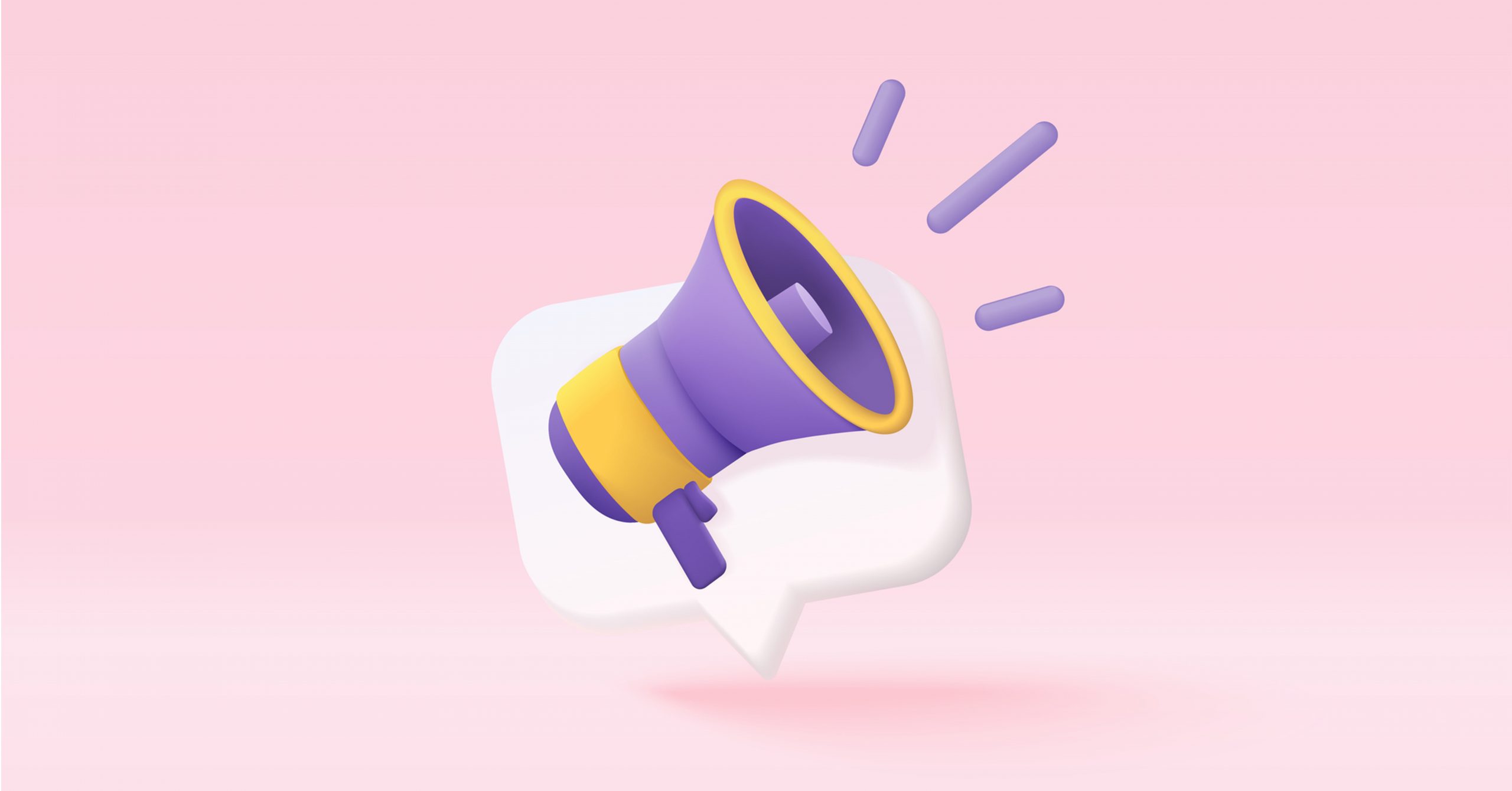 3D Vector Alert and Announcement.