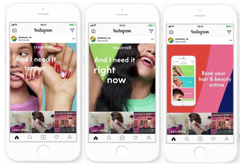The Different Types of Instagram Ads| Collection Ads.