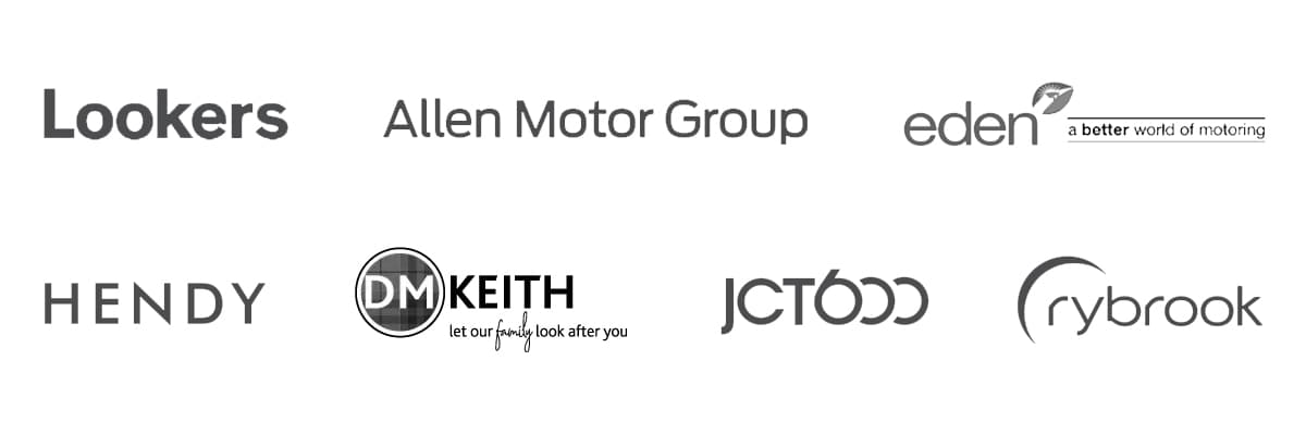 LOCALiQ MOTORS logos - Car dealerships (black)