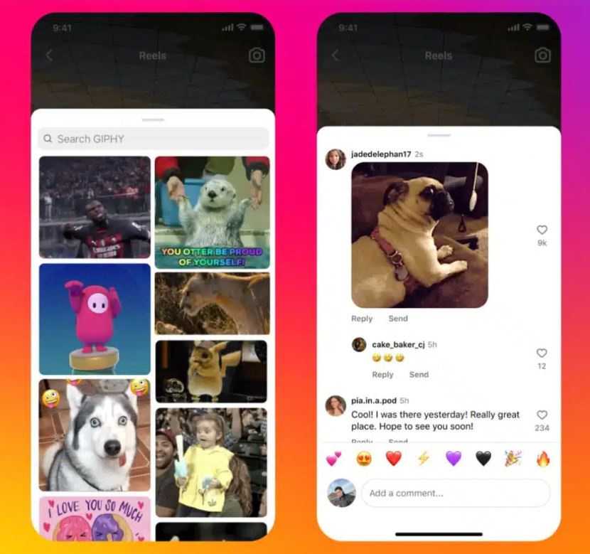Instagram Features| GIFs Available in the Comments.
