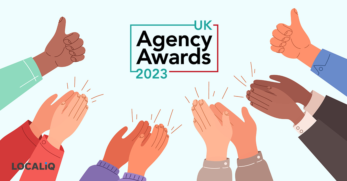 LOCALiQ is Nominated in 4 Categories in the UK Agency Awards