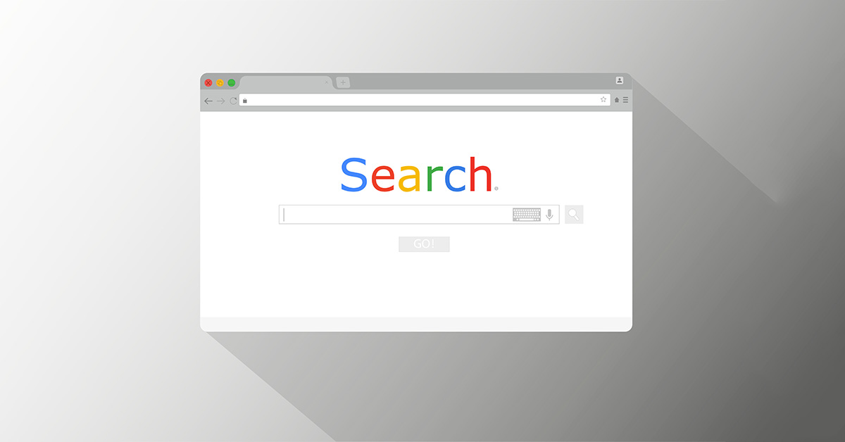 An image of a laptop with search open