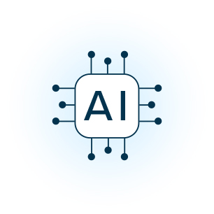 AI technology icon
