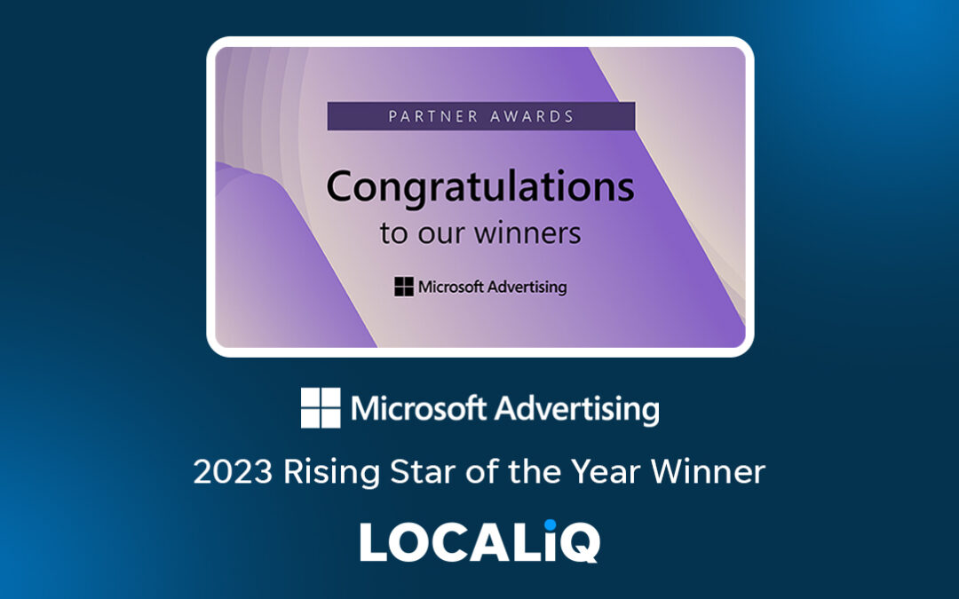 LOCALiQ Wins Europe Microsoft Advertising Partner Award