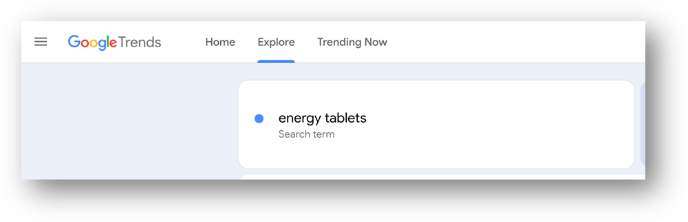 Nude Health Google Trends Energy Tablets
