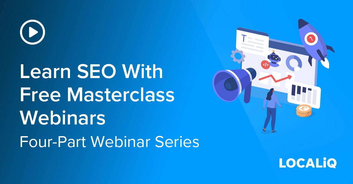 Learn SEO With Free Masterclass Four-Part Webinar Series