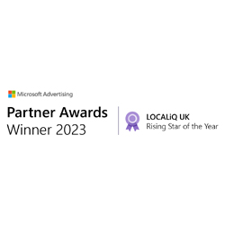 LOCALiQ 2022 Search Engine Land Awards Finalists badge