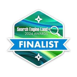 LOCALiQ 2023 Search Engine Land Awards Finalists badge